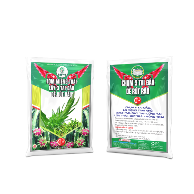 TÓP MIỆNG TRÁI LẤY 3 TAI ĐẦU (40gr)